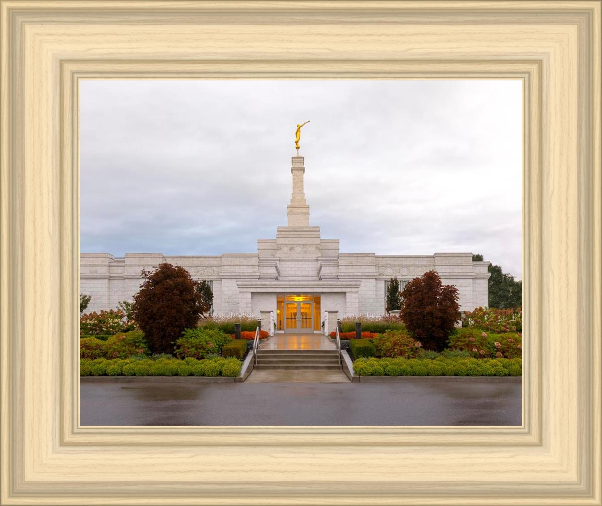 Detroit Temple After The Storm