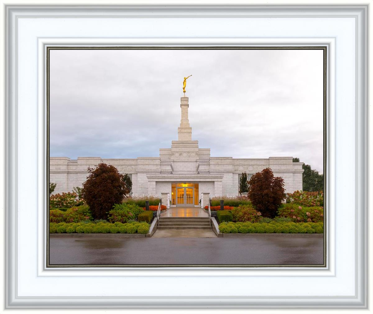 Detroit Temple After The Storm