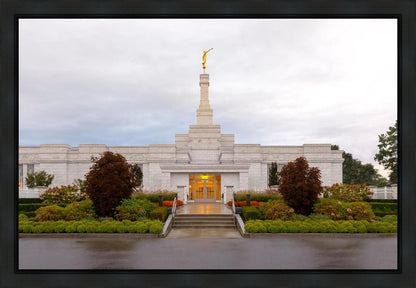 Detroit Temple After The Storm