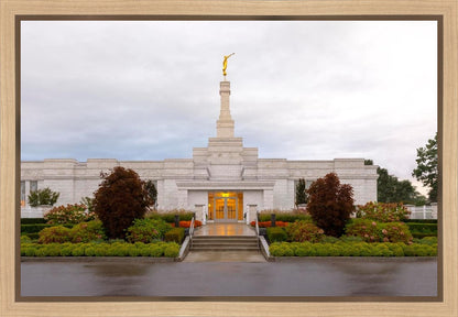 Detroit Temple After The Storm