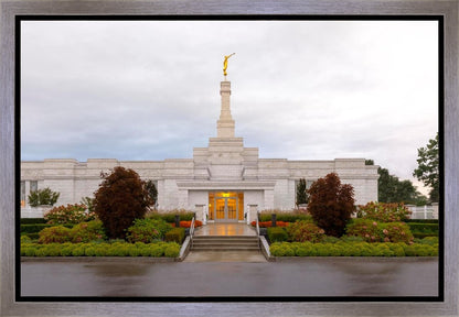 Detroit Temple After The Storm