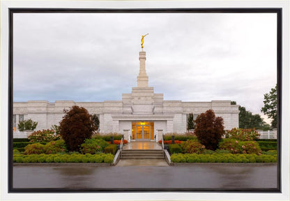 Detroit Temple After The Storm