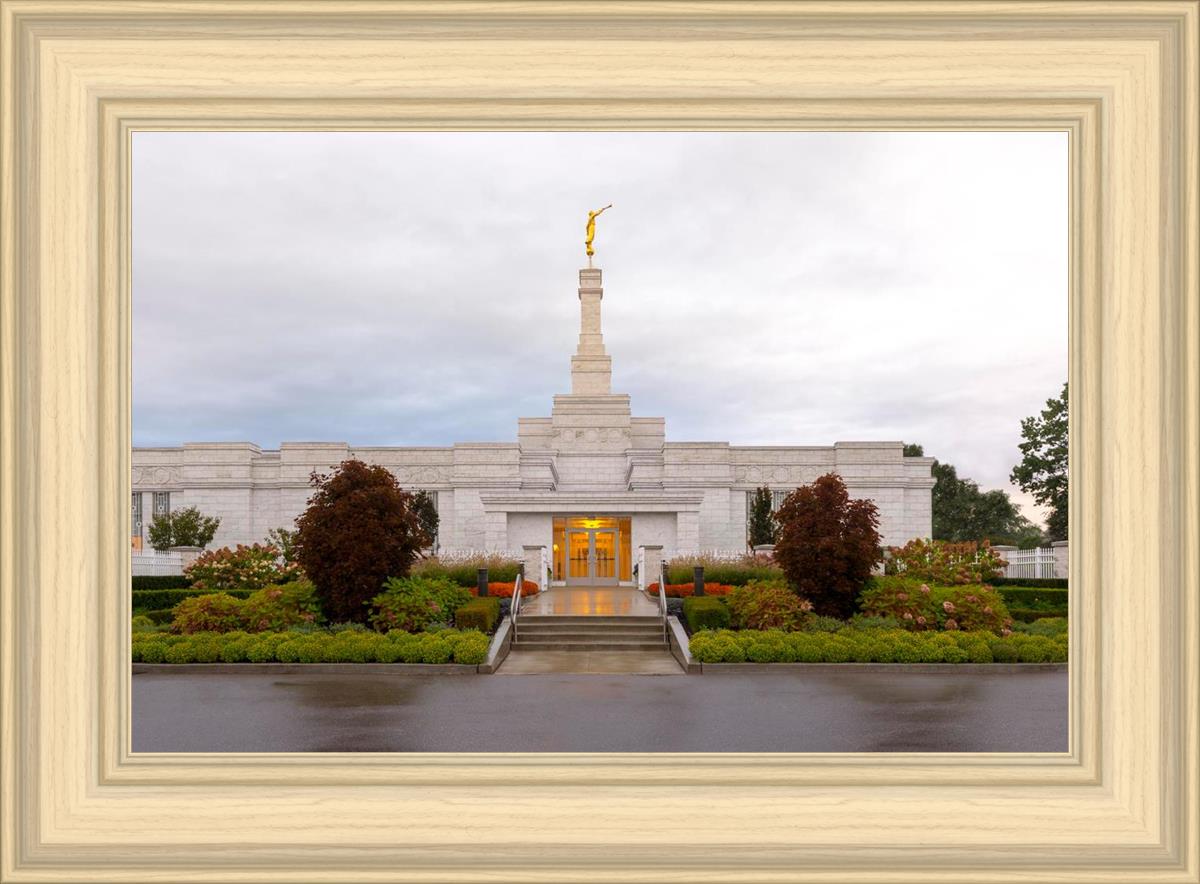 Detroit Temple After The Storm