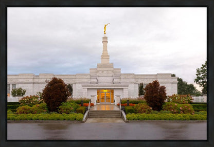 Detroit Temple After The Storm