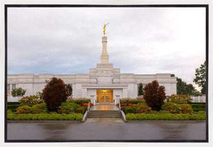 Detroit Temple After The Storm