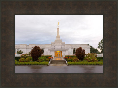 Detroit Temple After The Storm