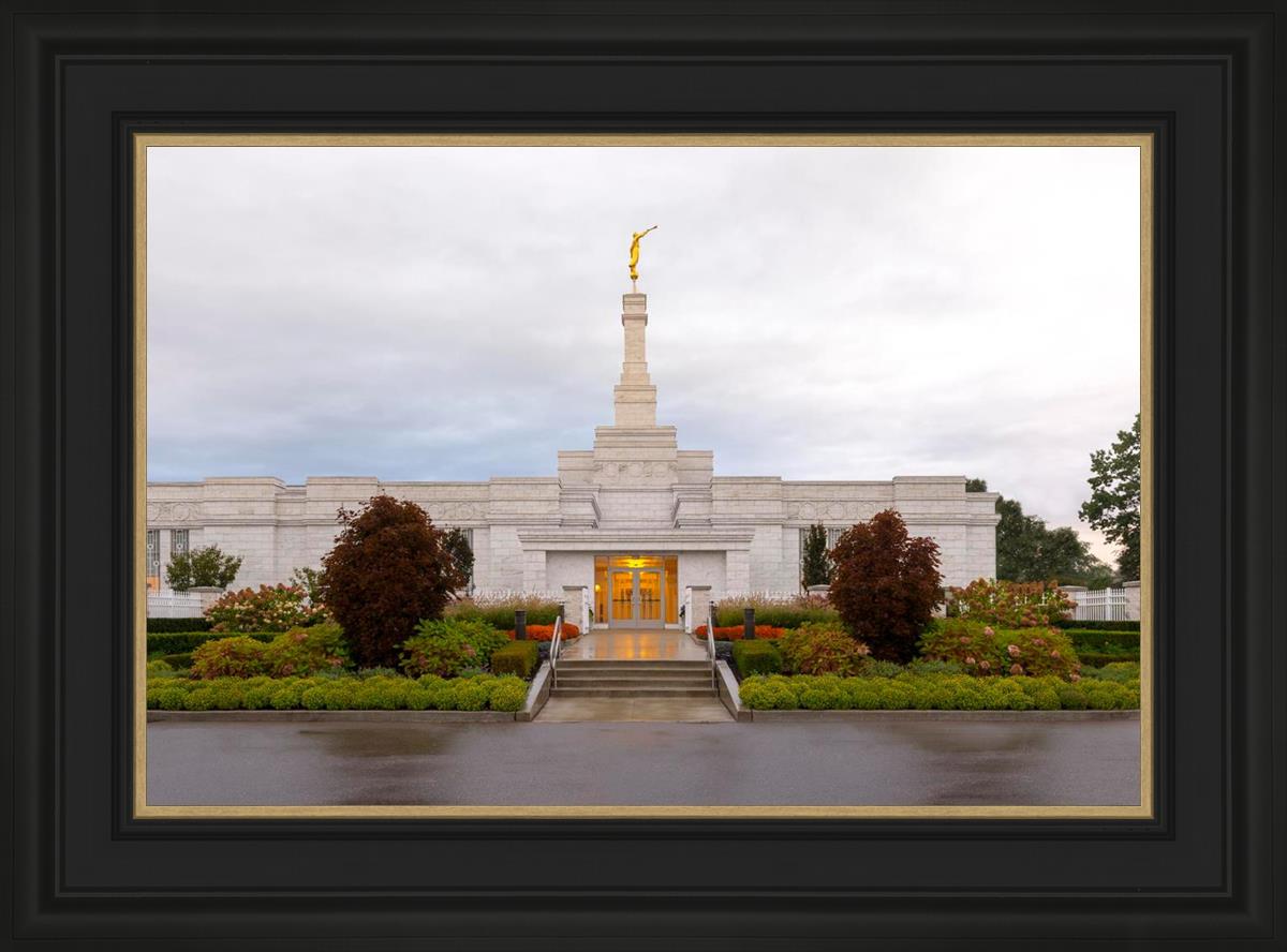 Detroit Temple After The Storm