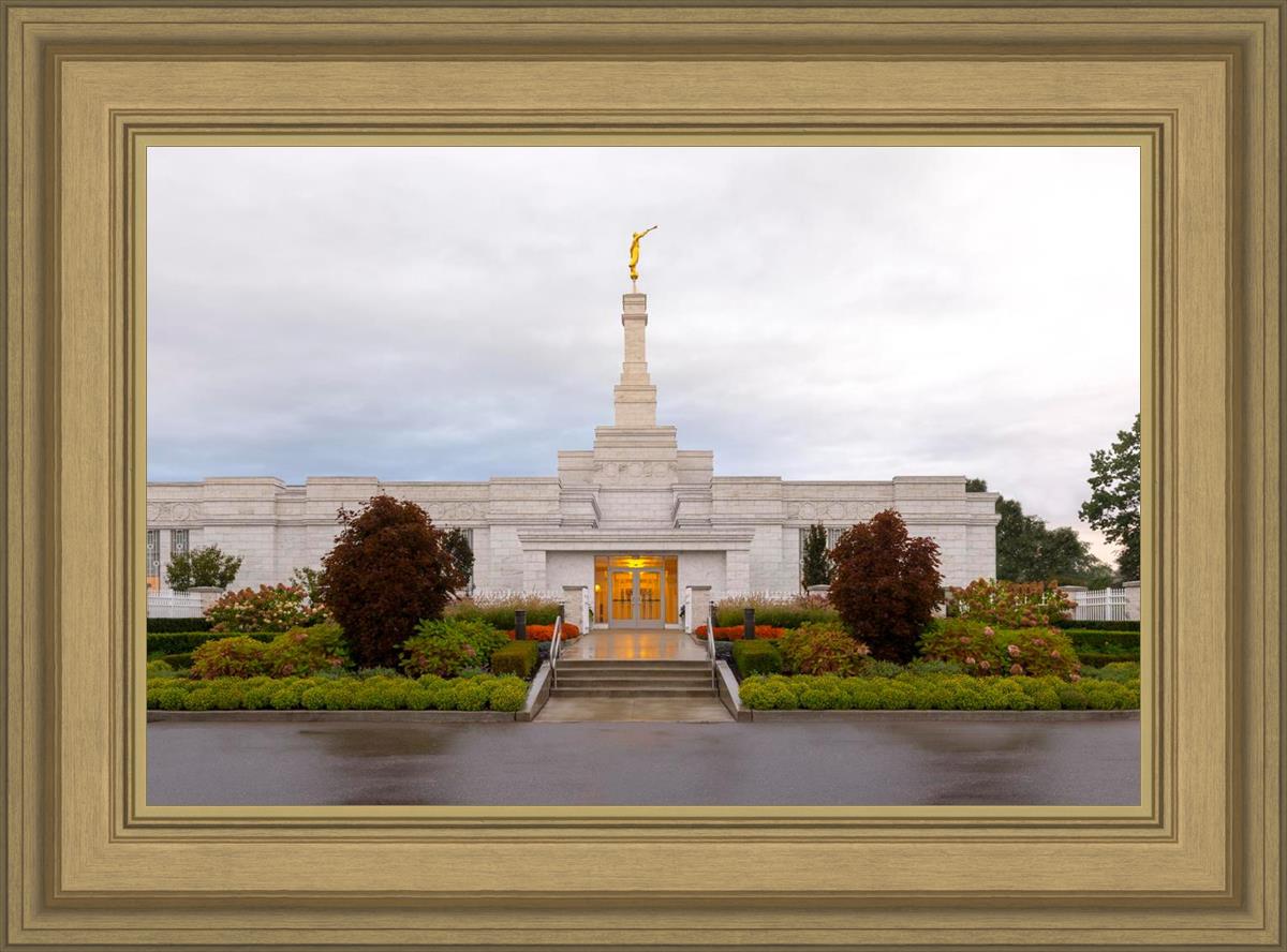 Detroit Temple After The Storm