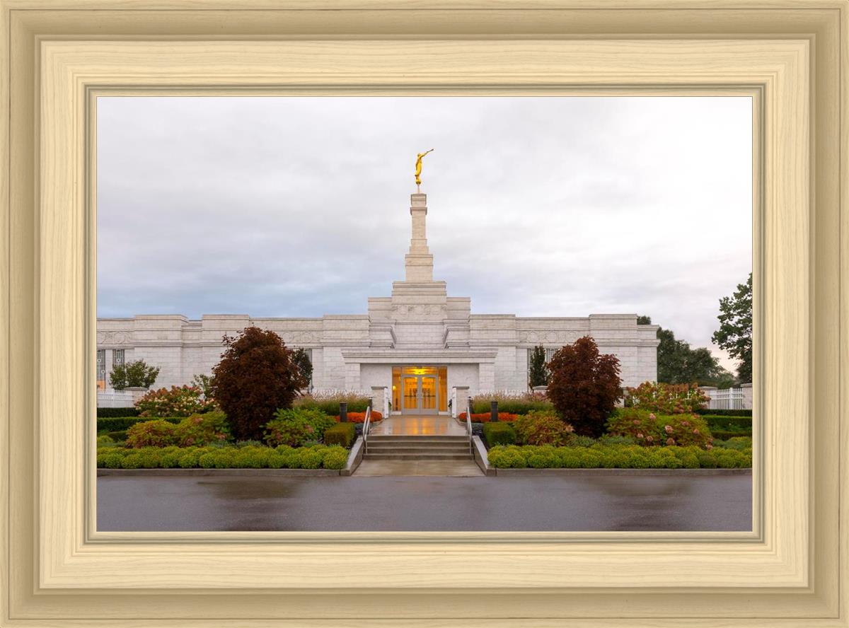 Detroit Temple After The Storm