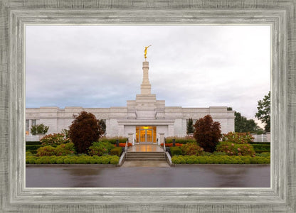 Detroit Temple After The Storm