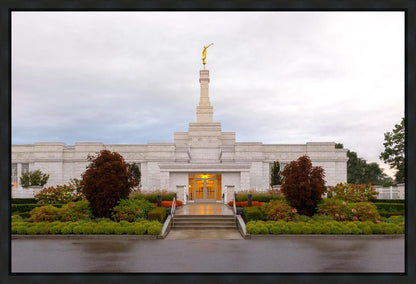 Detroit Temple After The Storm
