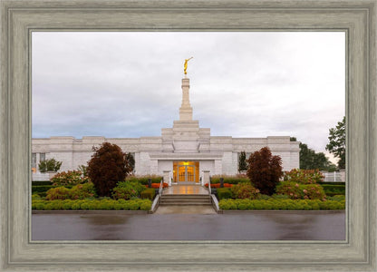 Detroit Temple After The Storm