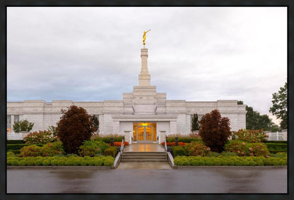 Detroit Temple After The Storm