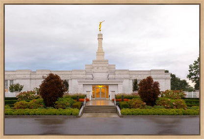 Detroit Temple After The Storm