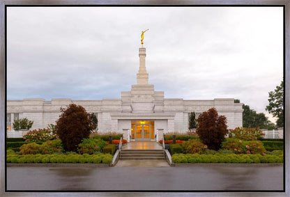 Detroit Temple After The Storm