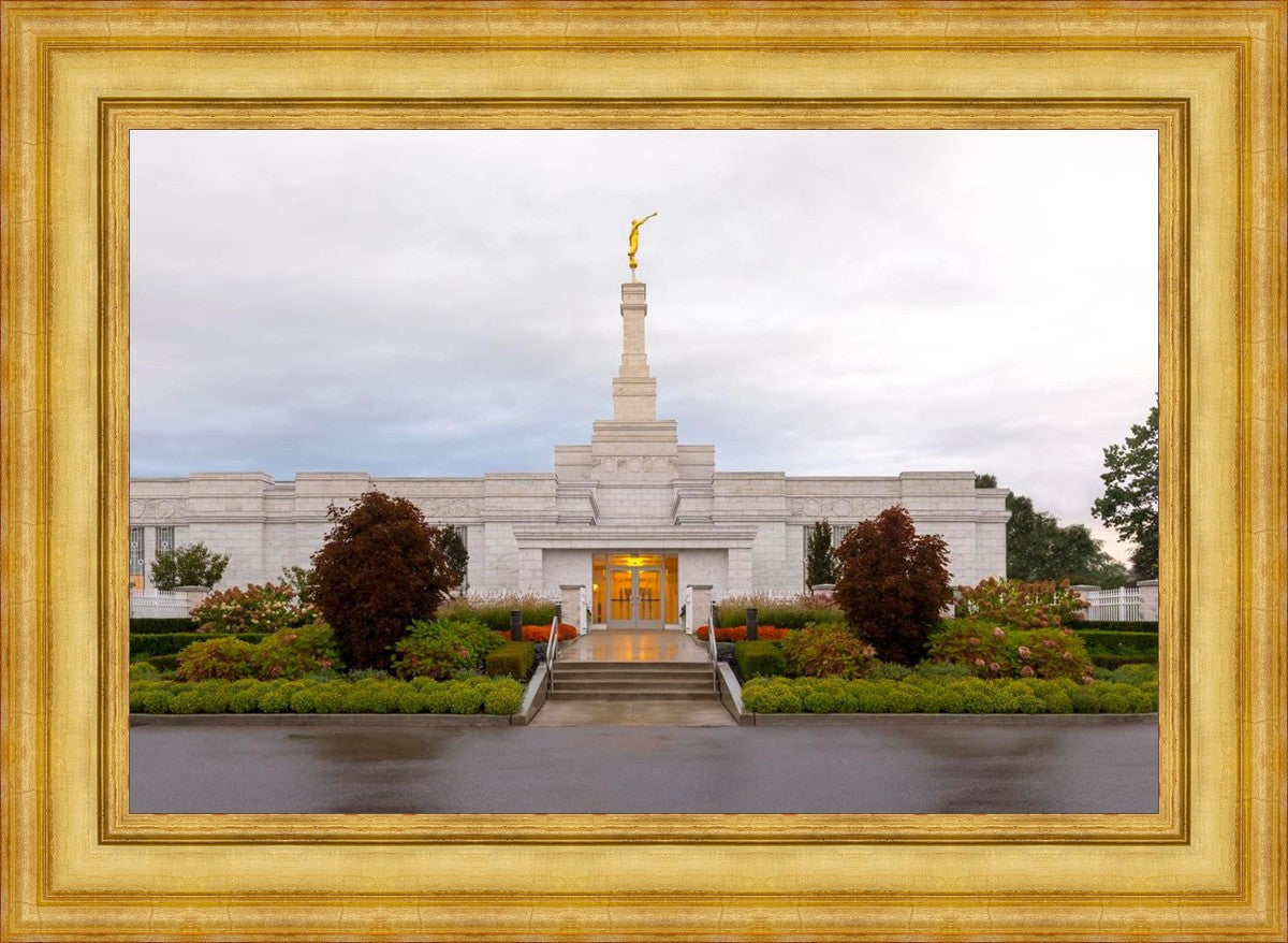 Detroit Temple After The Storm