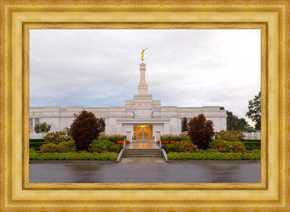 Detroit Temple After The Storm