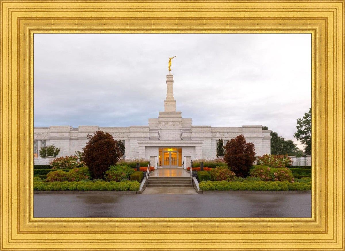 Detroit Temple After The Storm