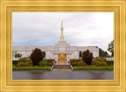 Detroit Temple After The Storm
