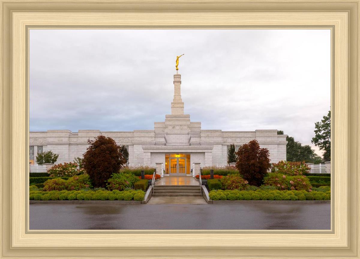 Detroit Temple After The Storm