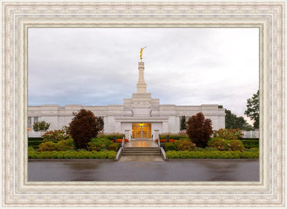 Detroit Temple After The Storm