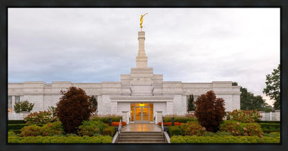 Detroit Temple After The Storm