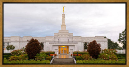 Detroit Temple After The Storm