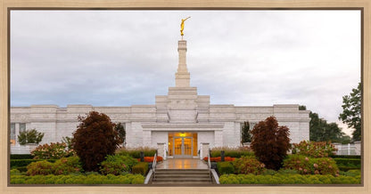 Detroit Temple After The Storm