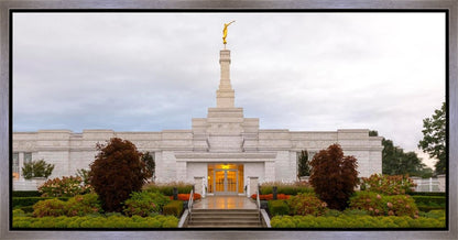 Detroit Temple After The Storm