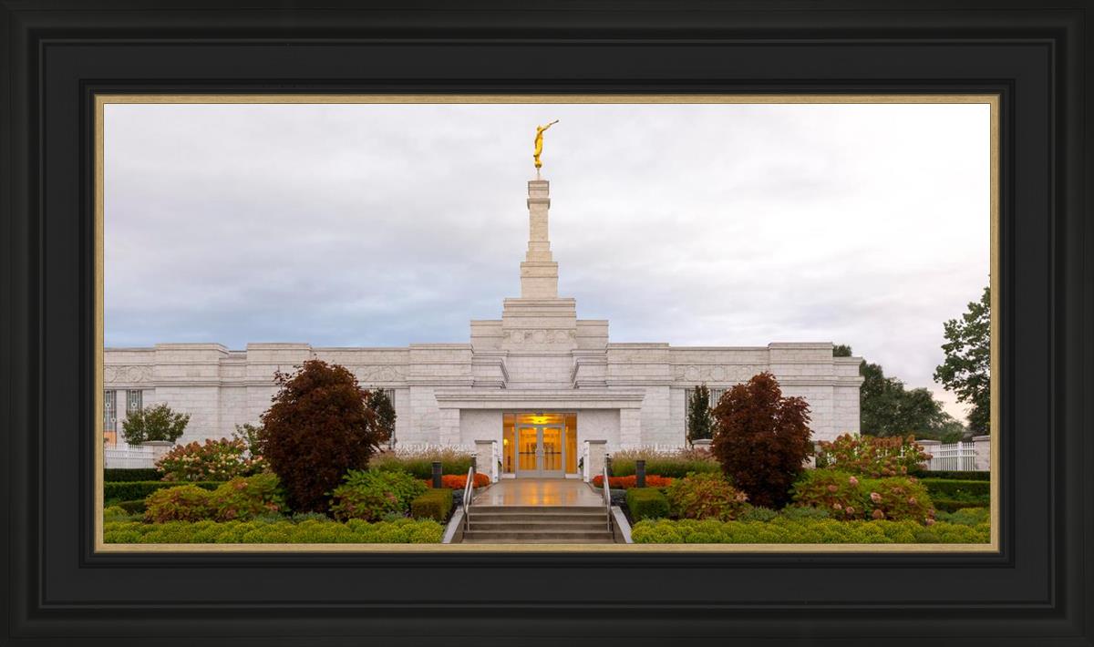 Detroit Temple After The Storm
