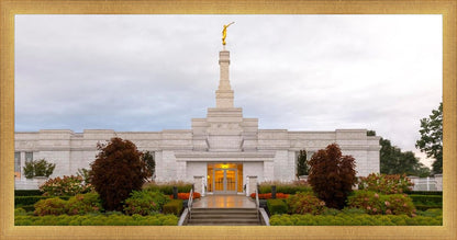 Detroit Temple After The Storm