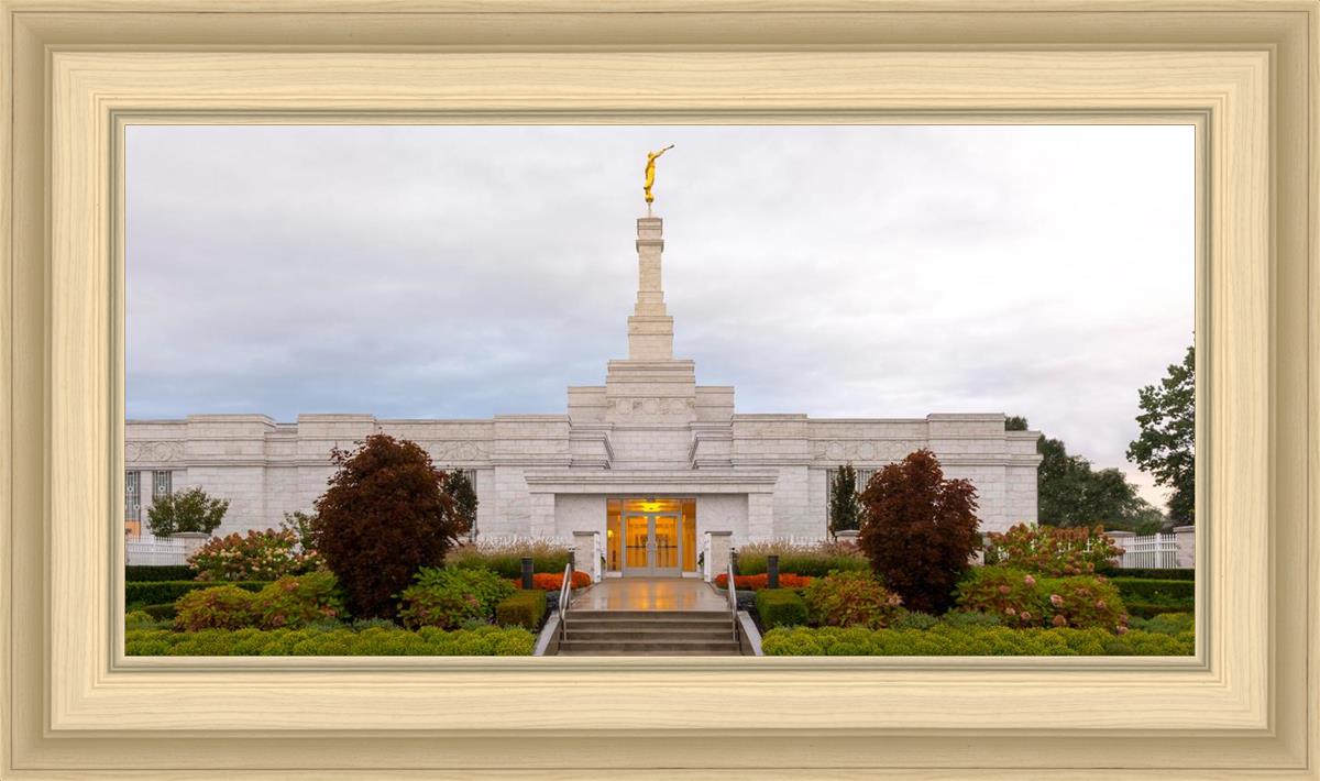 Detroit Temple After The Storm