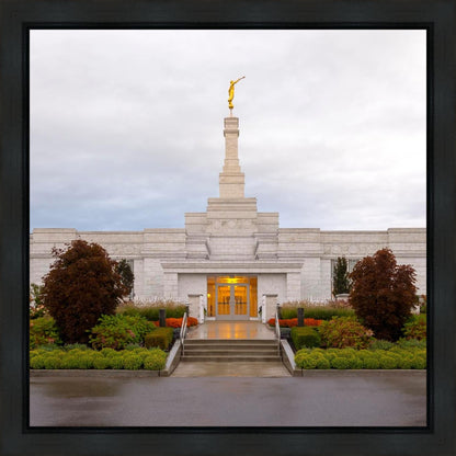 Detroit Temple After The Storm