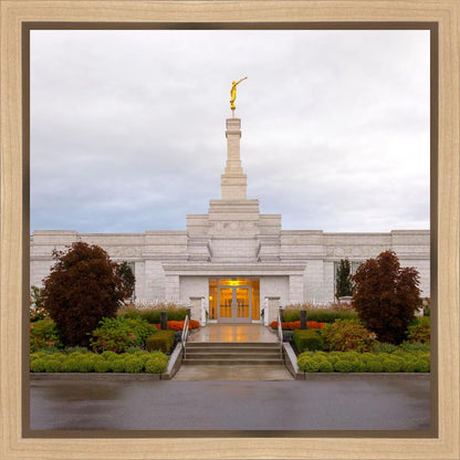 Detroit Temple After The Storm