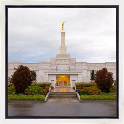 Detroit Temple After The Storm