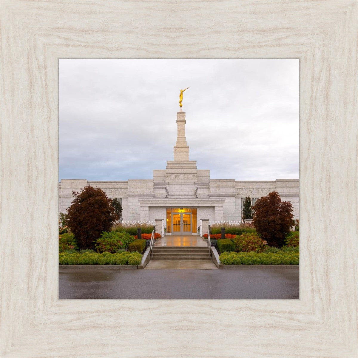 Detroit Temple After The Storm
