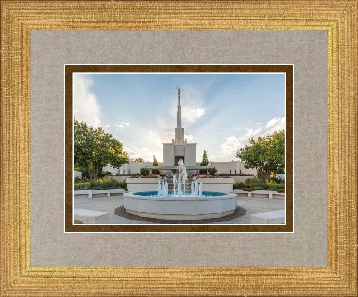 Denver Temple Eternal Fountain