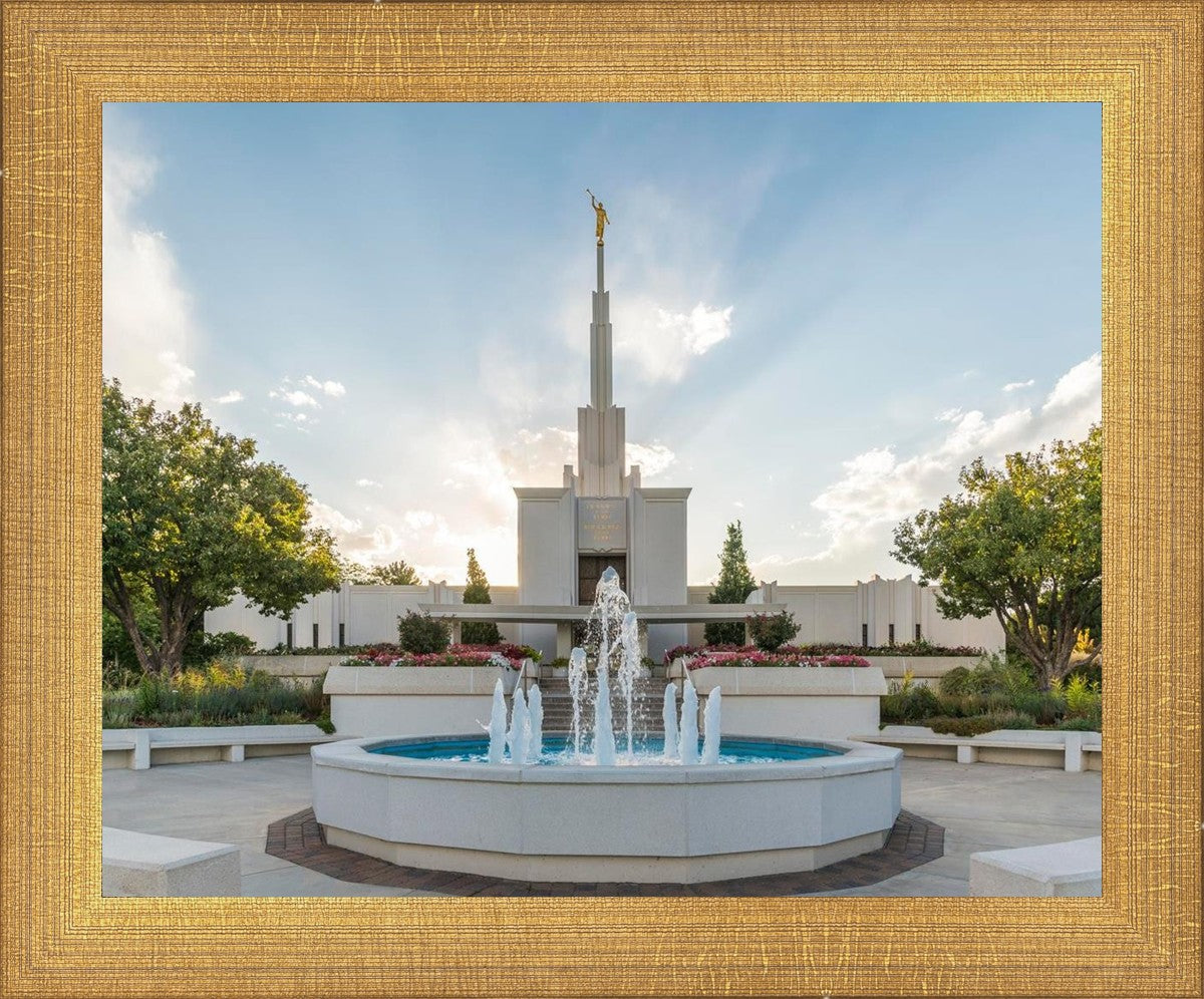 Denver Temple Eternal Fountain