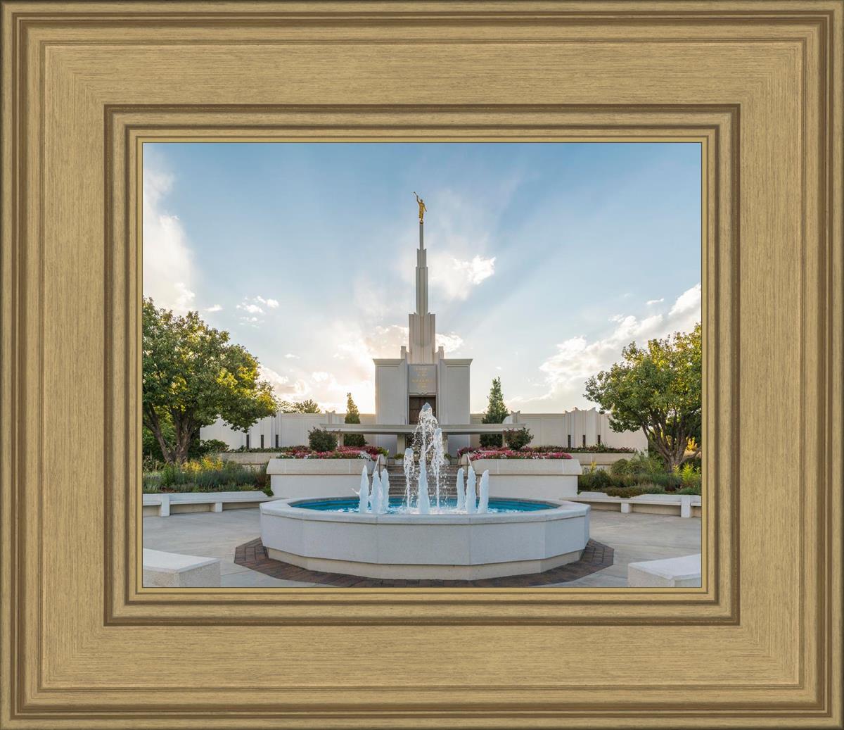 Denver Temple Eternal Fountain