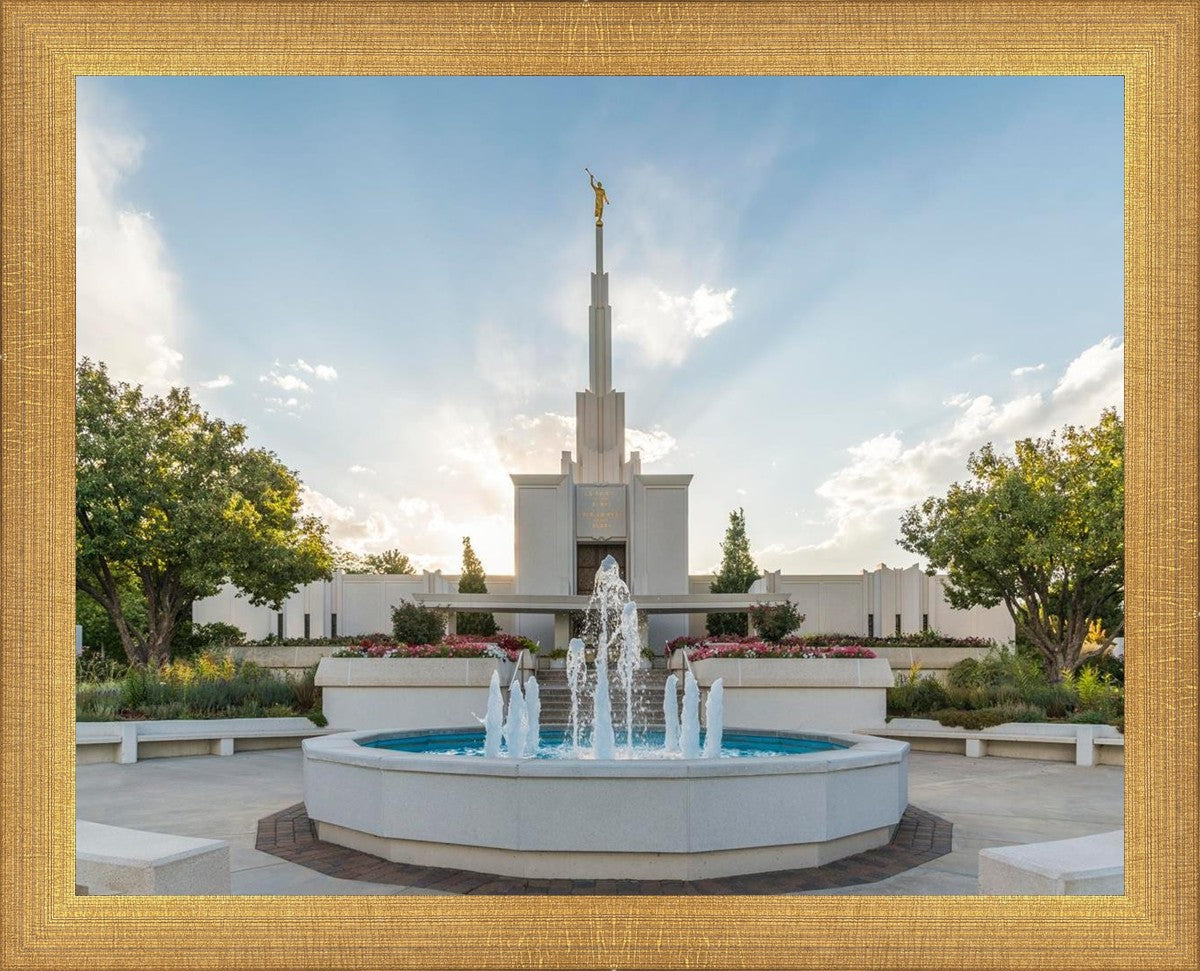 Denver Temple Eternal Fountain