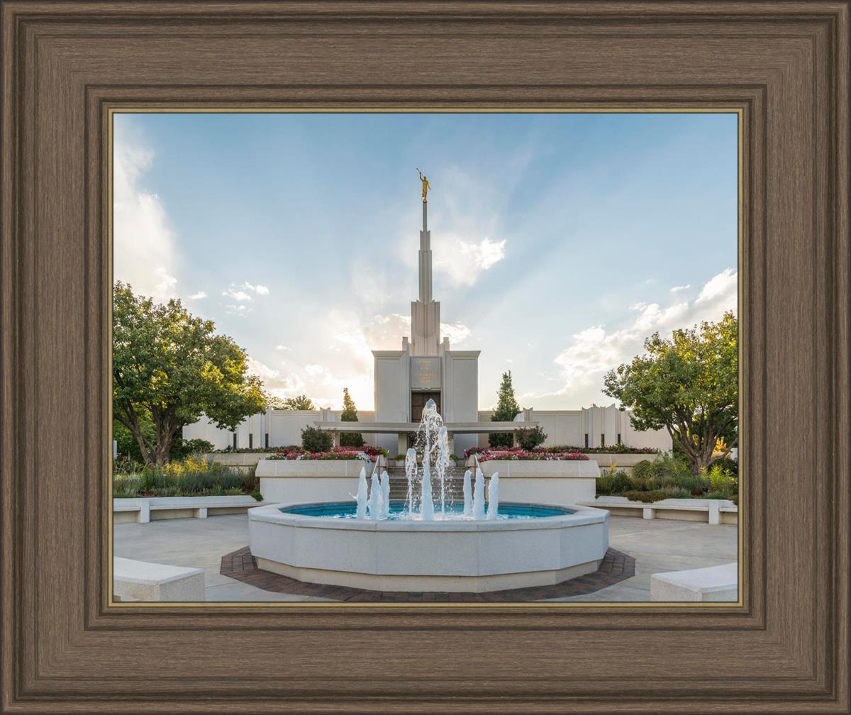 Denver Temple Eternal Fountain