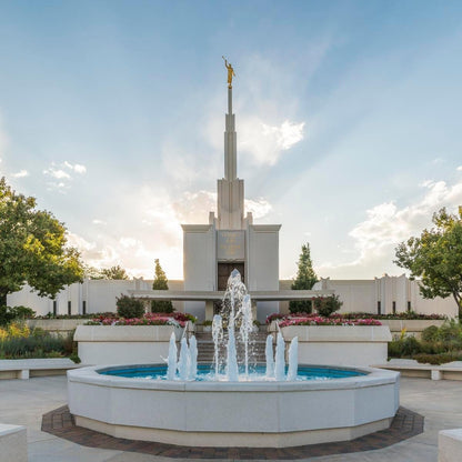 Denver Temple Eternal Fountain