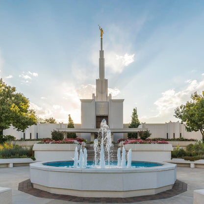 Denver Temple Eternal Fountain