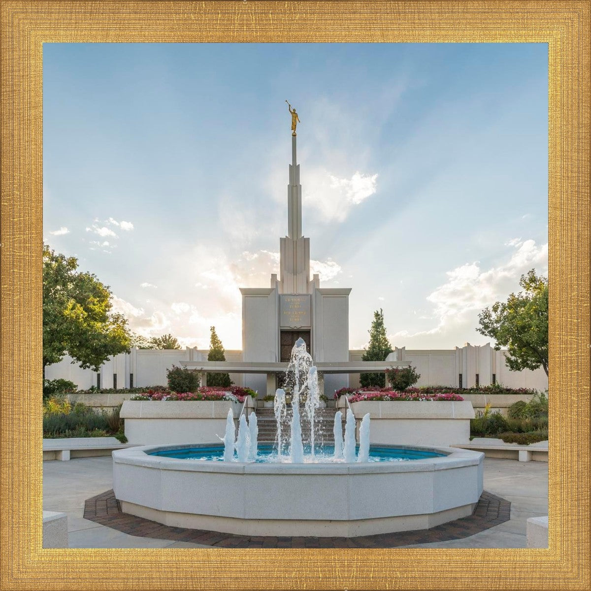 Denver Temple Eternal Fountain