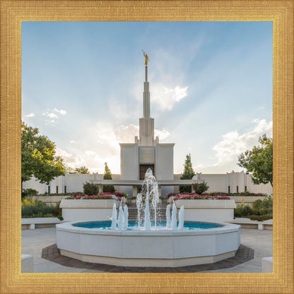 Denver Temple Eternal Fountain