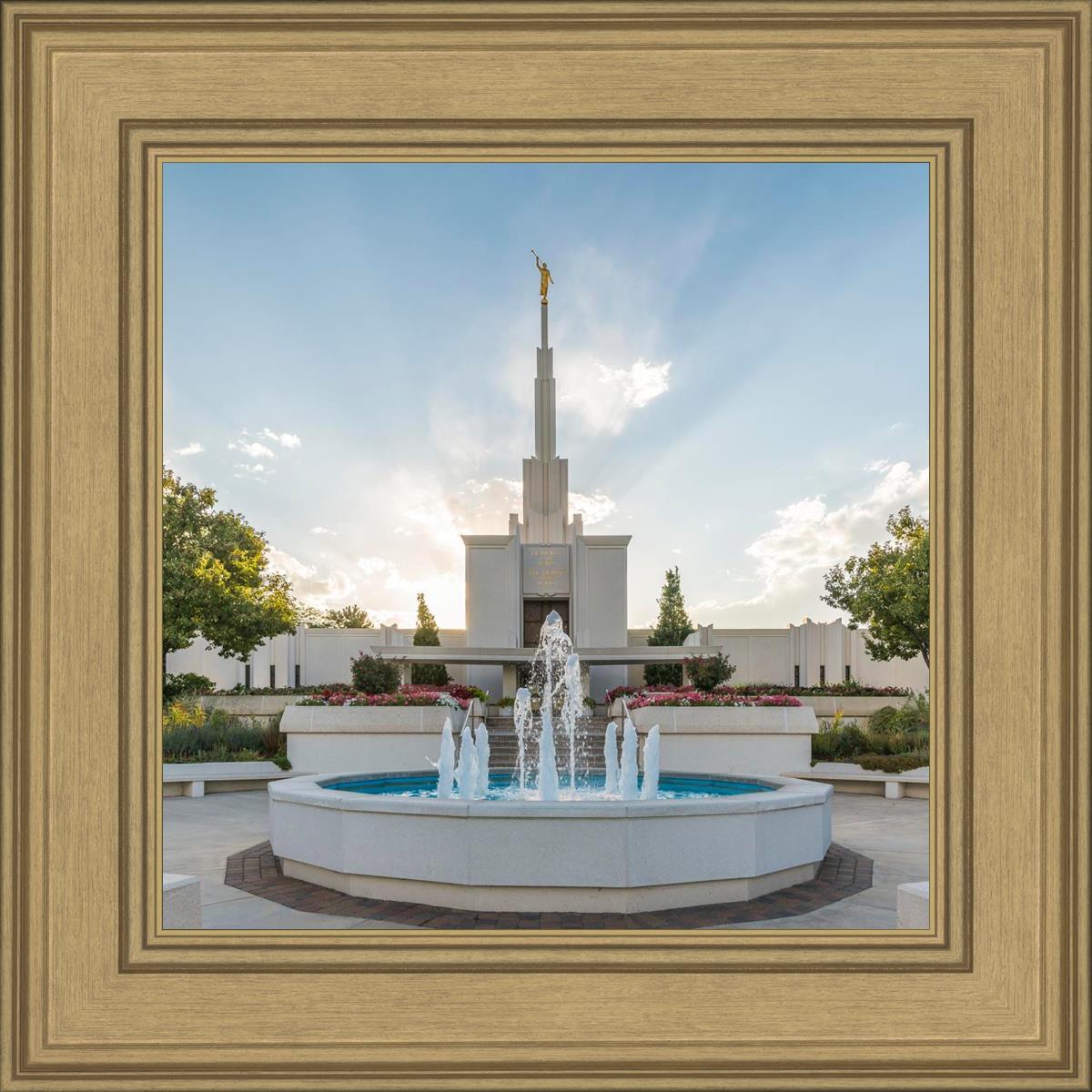 Denver Temple Eternal Fountain