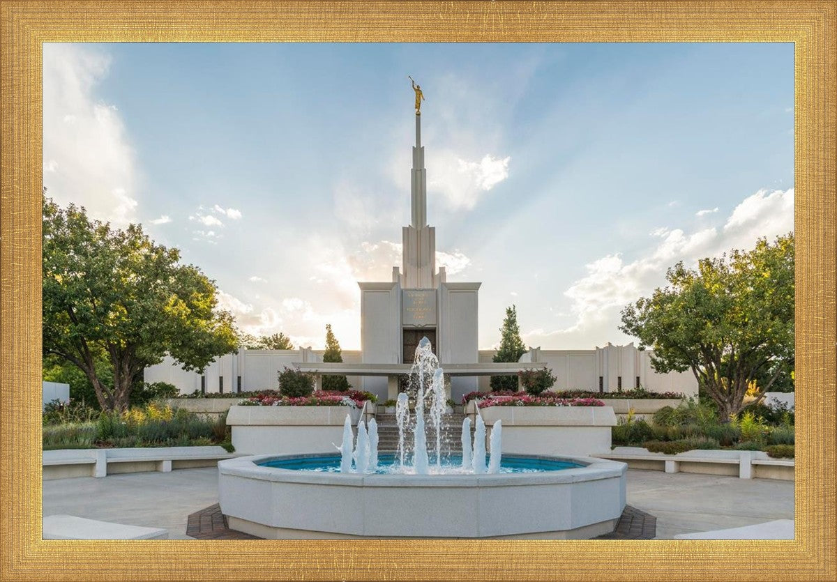 Denver Temple Eternal Fountain