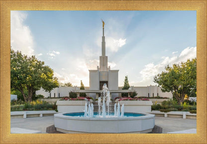 Denver Temple Eternal Fountain