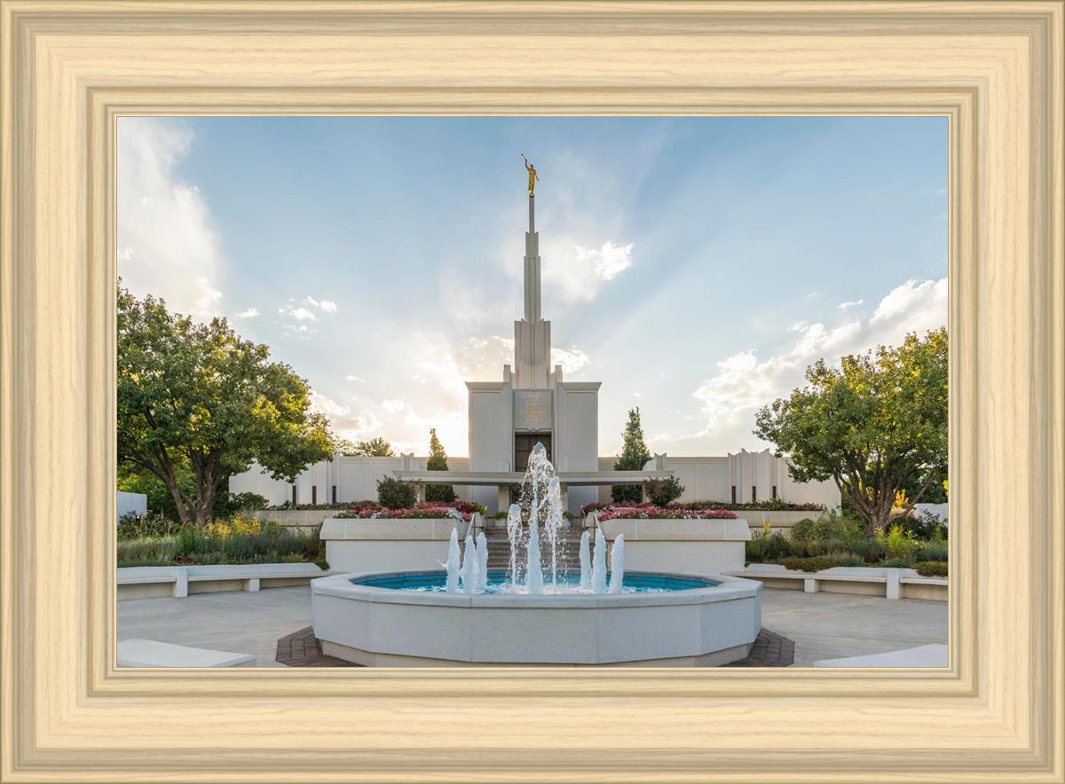 Denver Temple Eternal Fountain