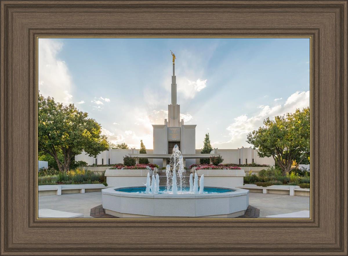 Denver Temple Eternal Fountain